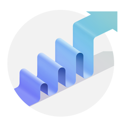 Что мы делаем? Иконка рост, продвижение