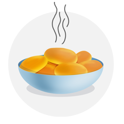 Иконка горячие пирожки Актуальное ПО